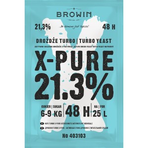 Drożdże gorzelnicze X-PURE TURBO 48 PURE 21,3 %